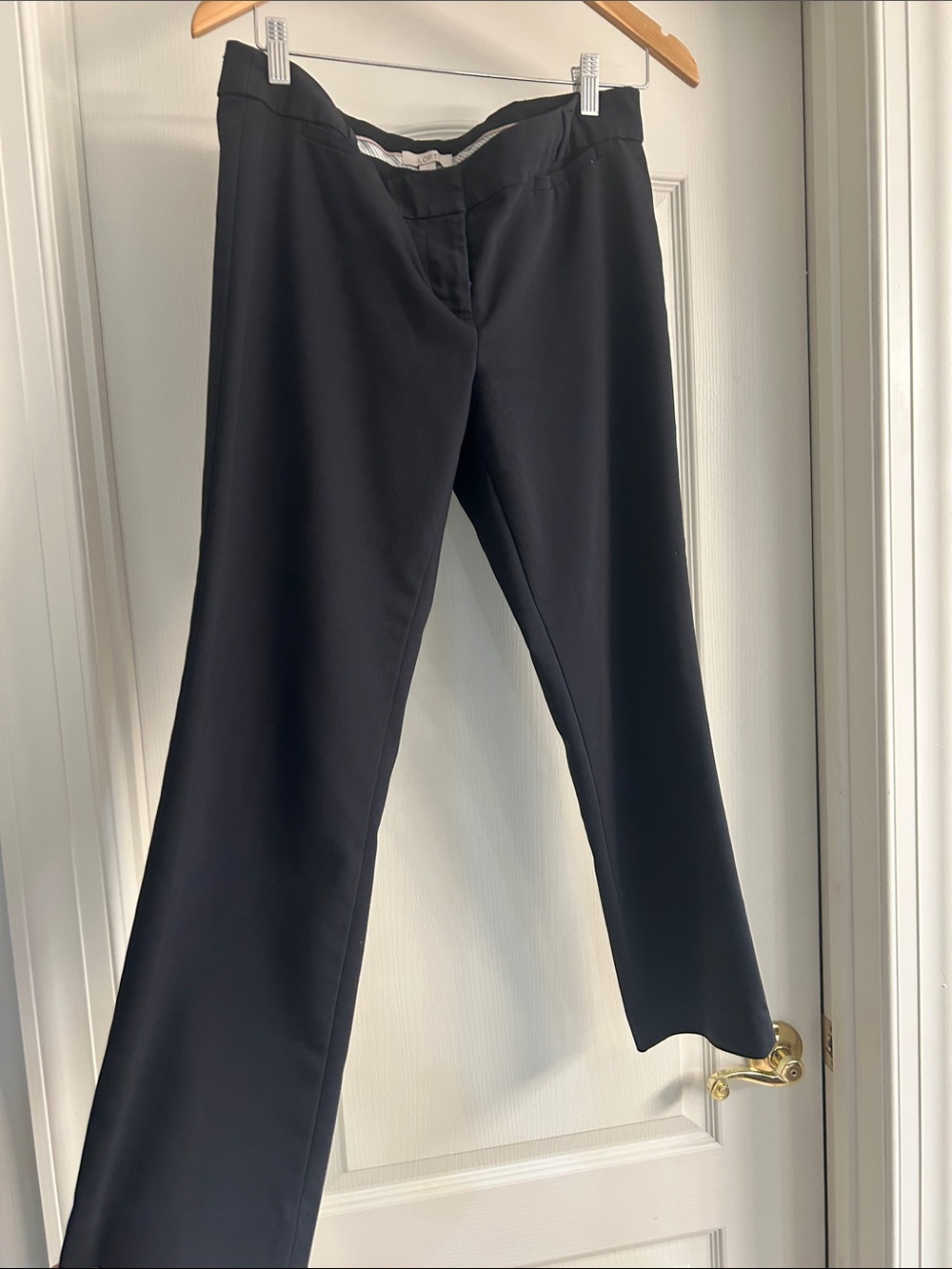 Black Ankle Dress Pants - Comfortable Stretch Bottoms
